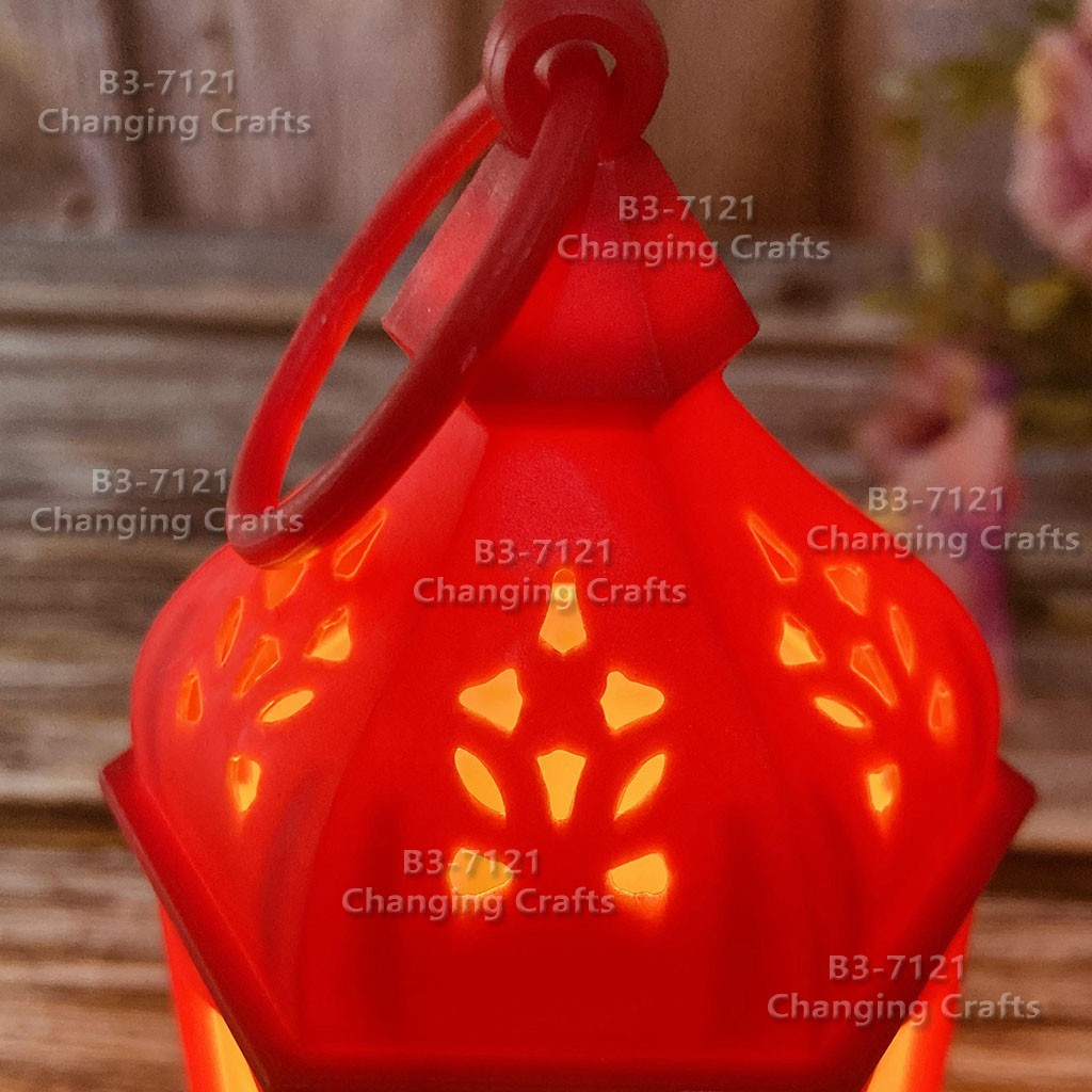 LED outdoor lawn garden Christmas and Halloween ramadan plastic candles Ramadan usb wind lamps detail image 6