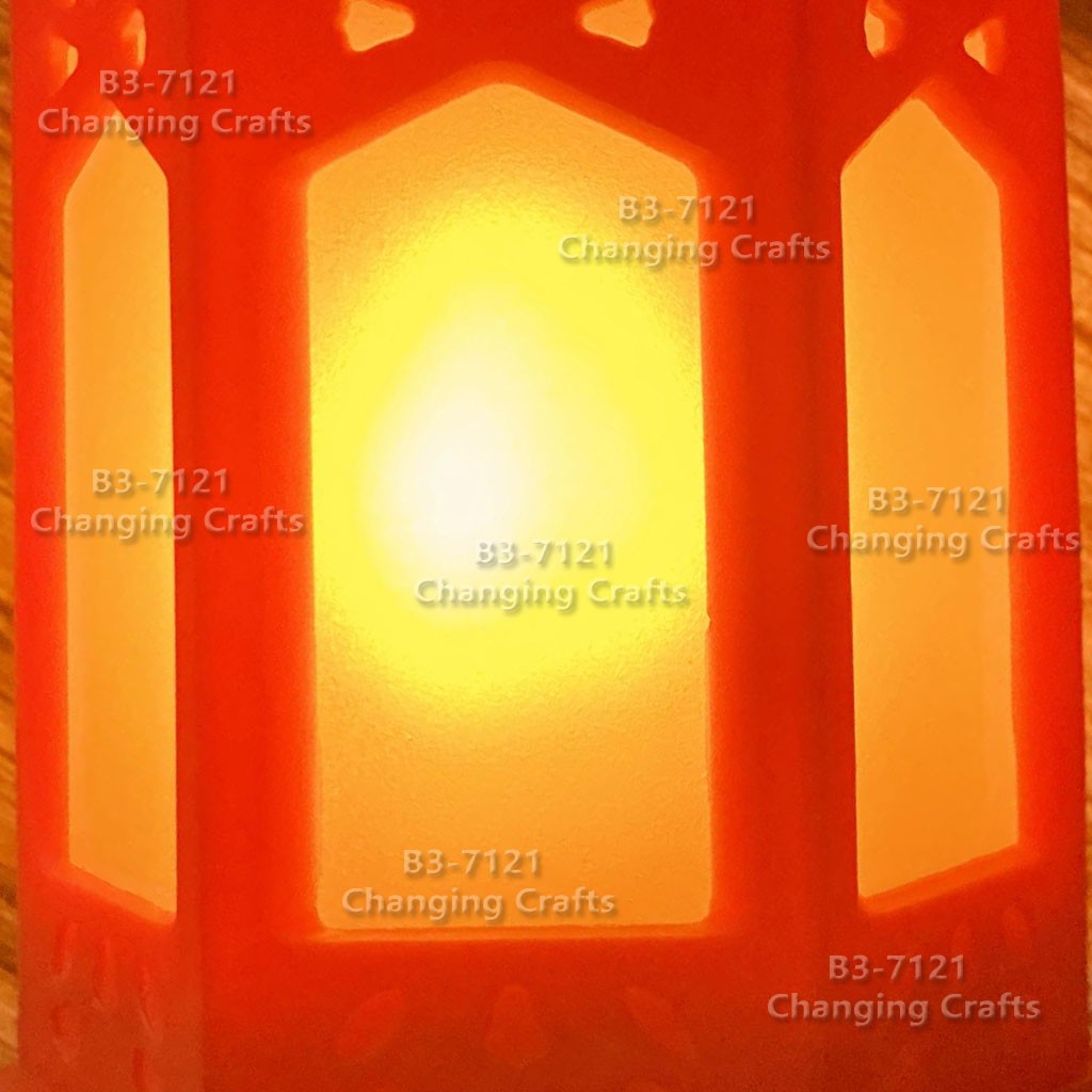 LED outdoor lawn garden Christmas and Halloween ramadan plastic candles Ramadan usb wind lamps detail image 5