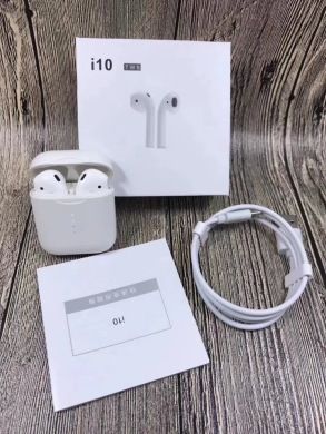 i10 Bluetooth Headset 5.0 I10-TWS Touch Wireless Bluetooth Headset Wireless charging TWS Bluetooth headset