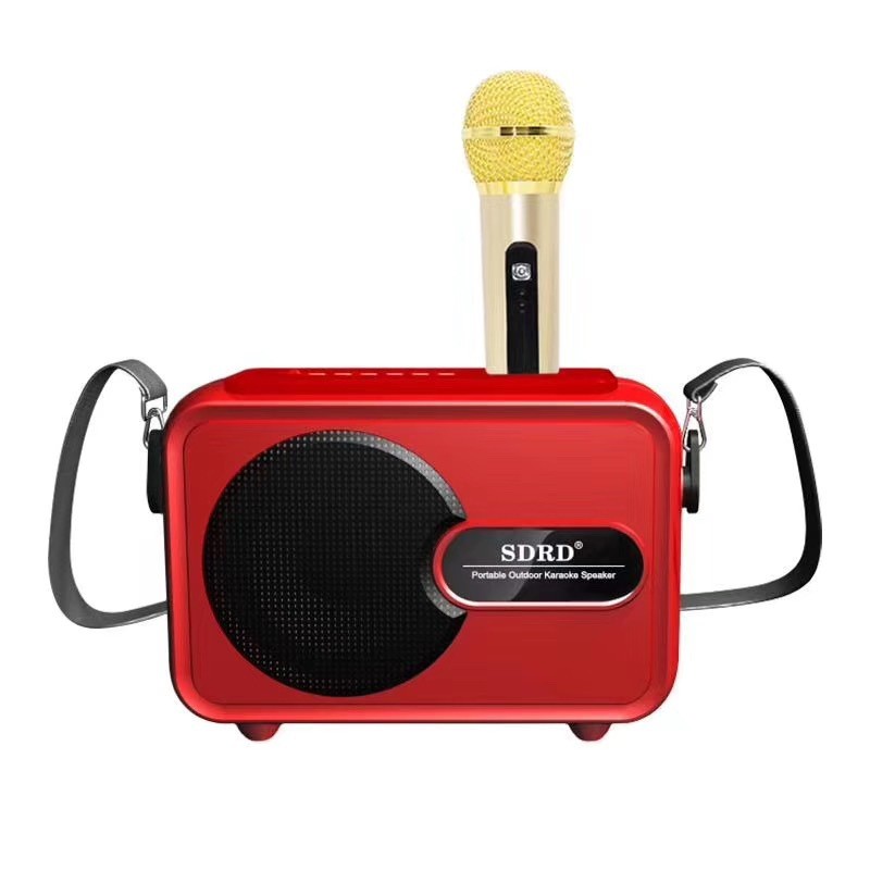 The new SD502 wireless microphone Bluetooth speaker all-in-one machine is suitable for home TV, KTV, children's karaoke and singing bar detail image 15