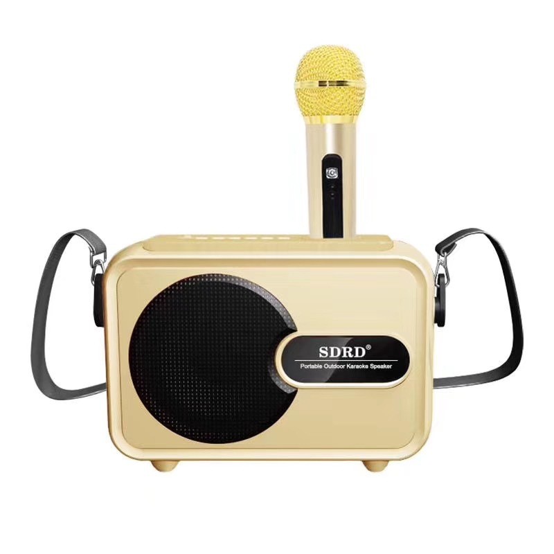 The new SD502 wireless microphone Bluetooth speaker all-in-one machine is suitable for home TV, KTV, children's karaoke and singing bar detail image 16