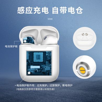 新款无线蓝牙耳机带充电仓i9s蓝牙耳机NV-9迷你tws耳机5.0运动版细节图