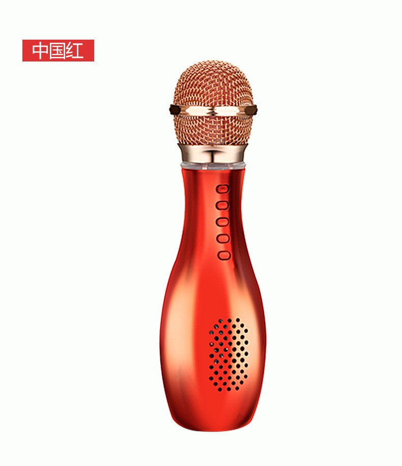 Q007 Bowling Microphone, Mobile Karaoke Treasure Microphone, condenser Live streaming Bluetooth Wireless microphone detail image 18