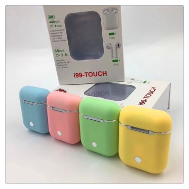 New i99 Macaron Bluetooth headphone cable tws headphone i99Q8L inpods12 Touch popup 1536