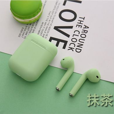 新款i12马卡龙色InPods12无线蓝牙耳机细腻磨砂HIFI立体运动弹窗细节图