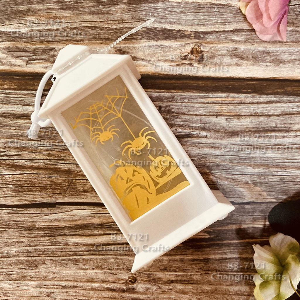 LED户外草坪usb花园圣诞万圣节ramadan塑料蜡烛风灯斋月详情图1