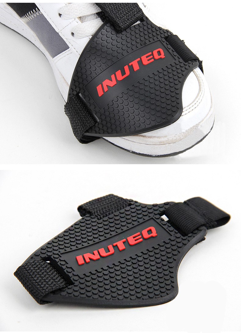 210202 Motorcycle off-road riding, road racing, shoe pad, gear shift, brake shoe toe protection pad cover detail image 6