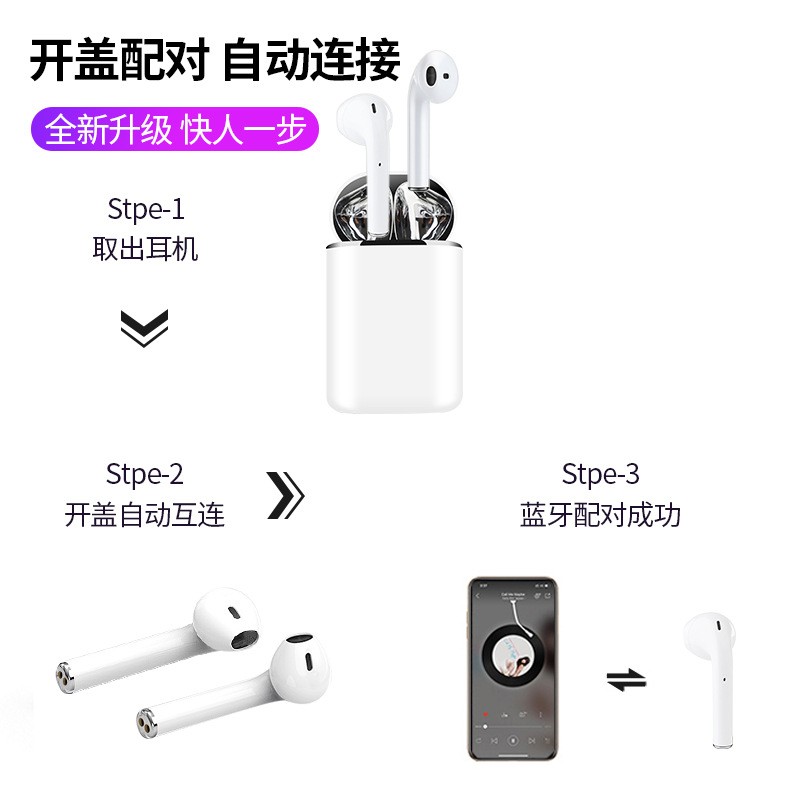S9mini私模蓝牙耳机5.0 tws触控弹窗无线双耳黑科技跨境爆款源头详情图8