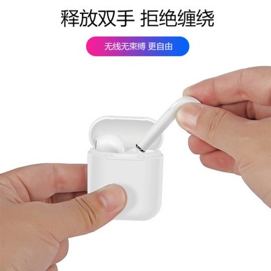 i8x蓝牙耳机 i7s无线蓝牙耳机tws双耳运动耳机迷你真立体声工厂详情图4