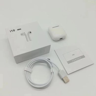 i10无线蓝牙耳机带无线充电双耳立体声5.0触控无线运动带充电仓细节图