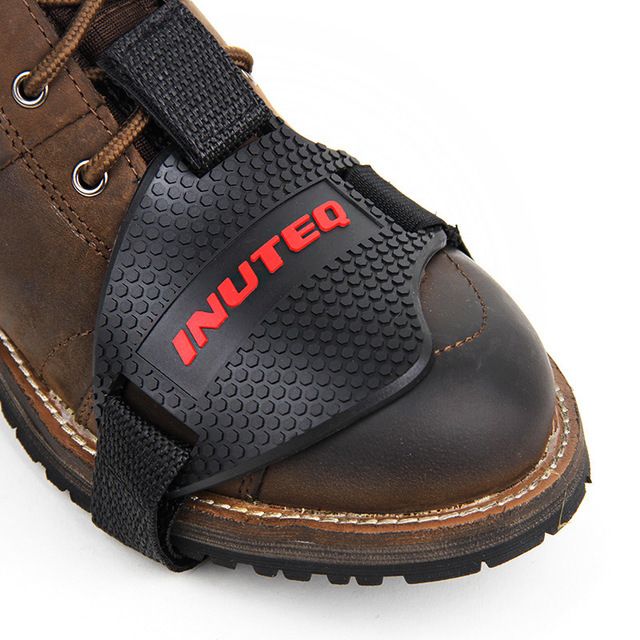 210202 Motorcycle off-road riding, road racing, shoe pad, gear shift, brake shoe toe protection pad cover details Picture