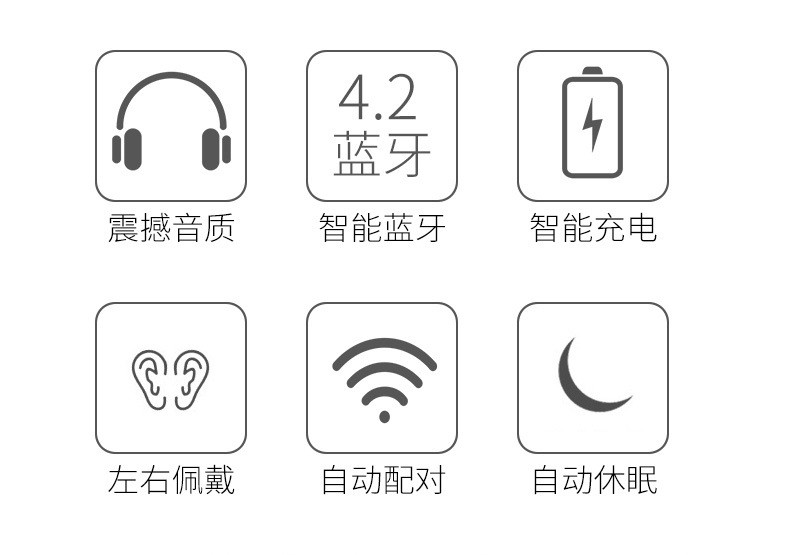 热销新款i9s蓝牙耳机HIFI真立体入耳蓝牙5.0运动无线耳机厂家直销详情图3