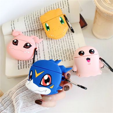 Halloween Pumpkin AirPods protective case Apple 2 generation Bluetooth wireless earphone case creative silicone soft shell for use thumbnail