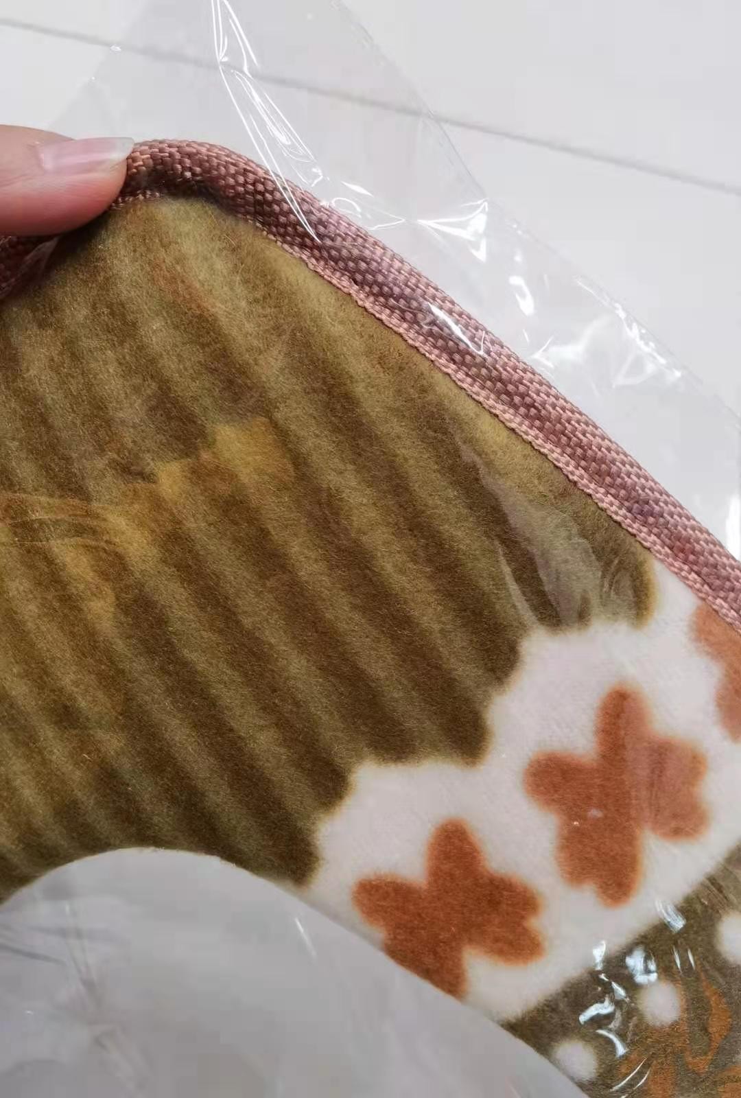 保暖马桶垫O型马桶圈 纯色 花色马桶垫 便坐垫 加绒保暖马桶垫防滑垫坐垫详情图3