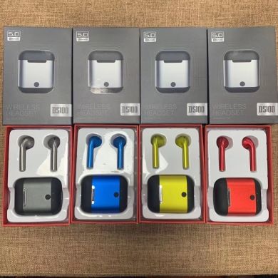 Cross-border explosive DS100 wireless TWS Bluetooth headset Binaural True stereo 5.0 mini sports Bluetooth headset