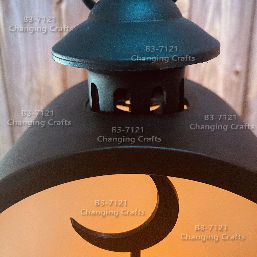 Cross-border wholesale Christmas wind lanterns, desktop ornaments, LED electronic candles, table lamps, night lights, antique horse lanterns and decorations Specification image