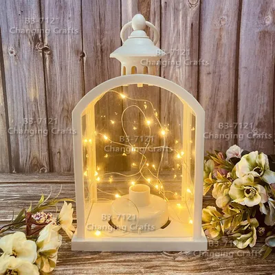 Ramadan USB Christmas ghost festival wind lantern candle stand electronic LED pendant antique pony lamp oil lamp thumbnail