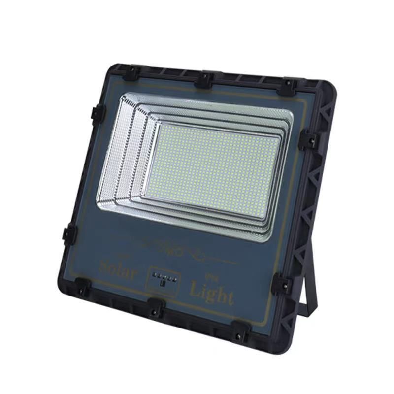 太阳能LED投光灯家用户外LED庭院灯智能遥控光控分体LED路灯300W