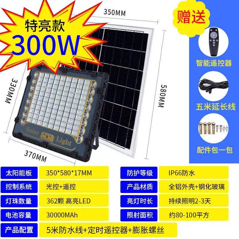 LED投光灯/LED路灯/太阳能LED路灯白底实物图