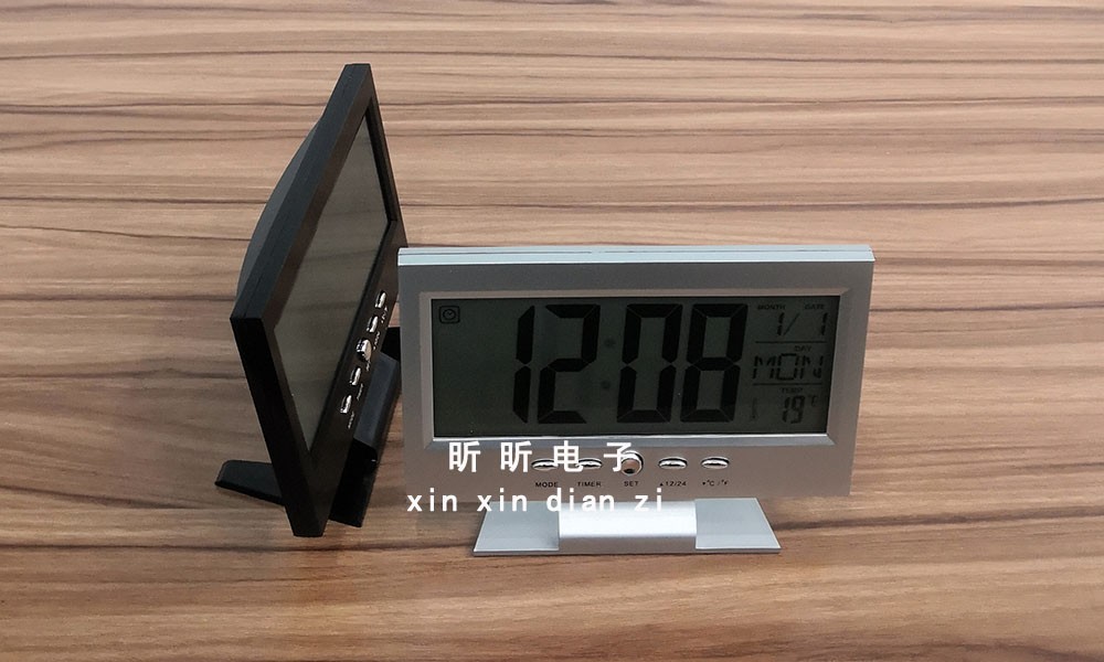 8082N perpetual calendar clock, voice-controlled clock, induction electronic clock alarm clock pic 10