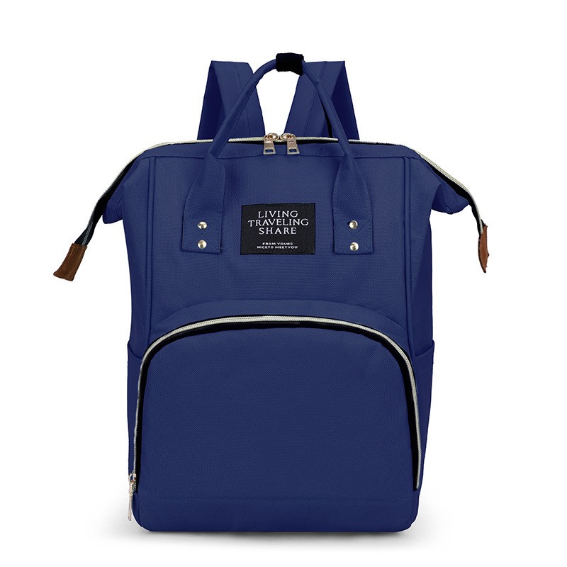 跨境双肩大容量妈咪包便携式户外多功能妈妈包婴儿收纳包详情图4