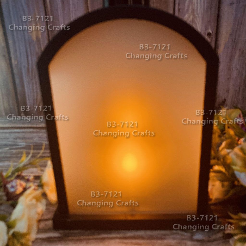 Factory direct sales of European-style Christmas wind lights, LED light-emitting lanterns, decorative handicrafts and ornaments, Ramadan Festival home parties Specification image