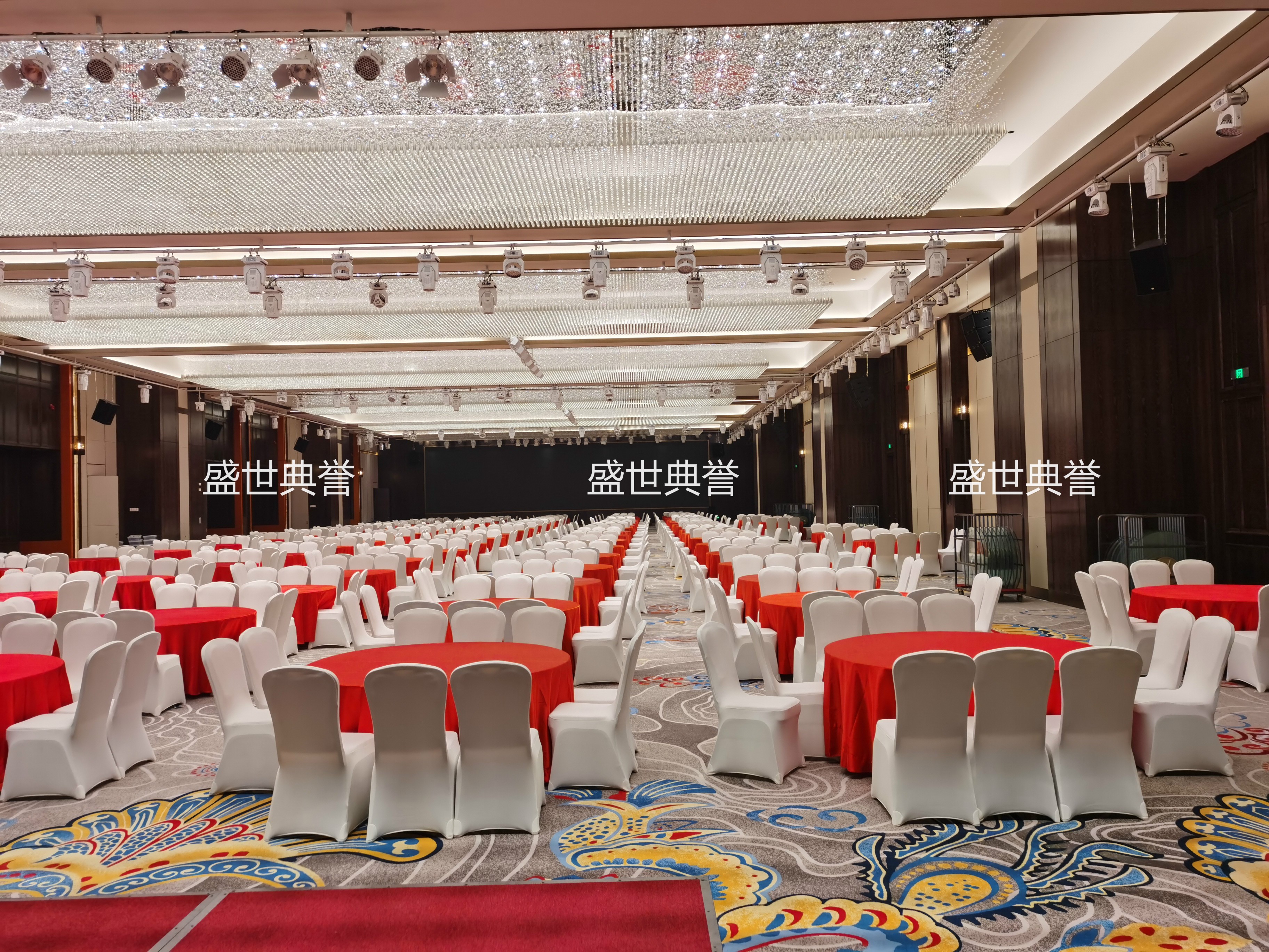 铜仁星级酒店宴会厅玻璃转盘定做婚宴圆桌钢化玻璃转盘宴会桌转盘详情图14