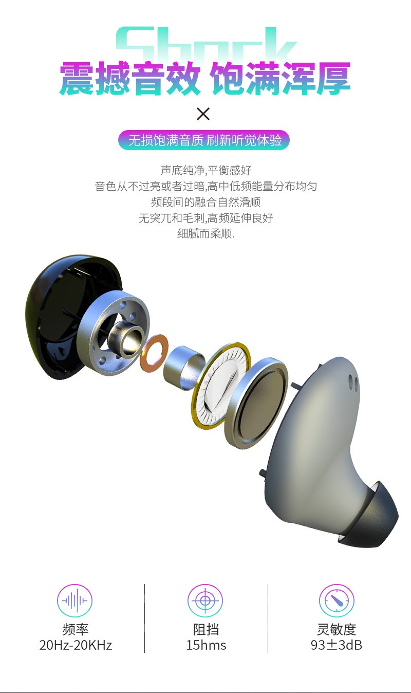 新款HM50手环式 双耳TWS蓝牙5.0耳机无线运动型手表式收纳充电仓详情图3