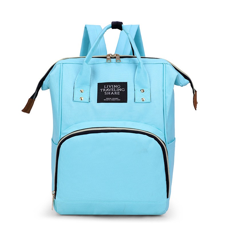 跨境双肩大容量妈咪包便携式户外多功能妈妈包婴儿收纳包详情图6