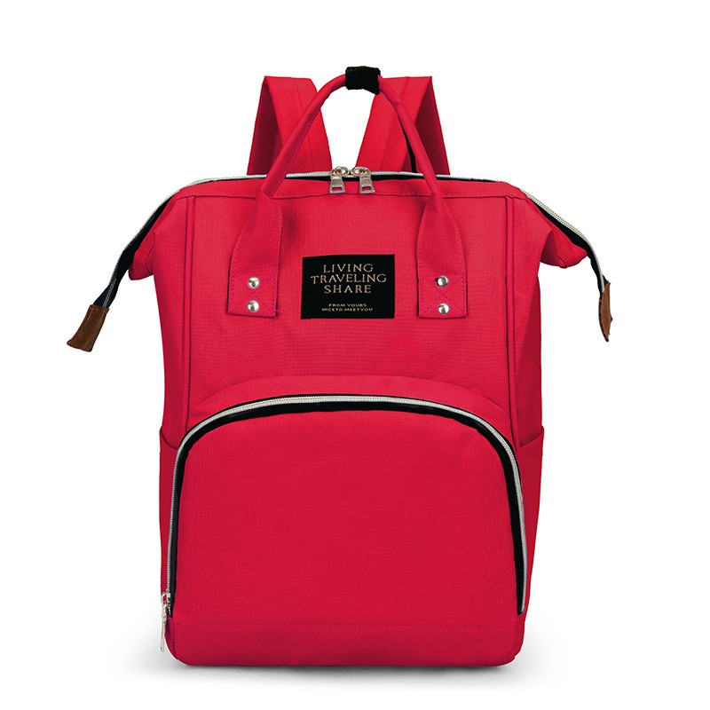 跨境双肩大容量妈咪包便携式户外多功能妈妈包婴儿收纳包详情图3