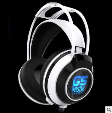 Merced headphone G5 Internet cafe light seven color games Internet cafe headphone special wired headphone