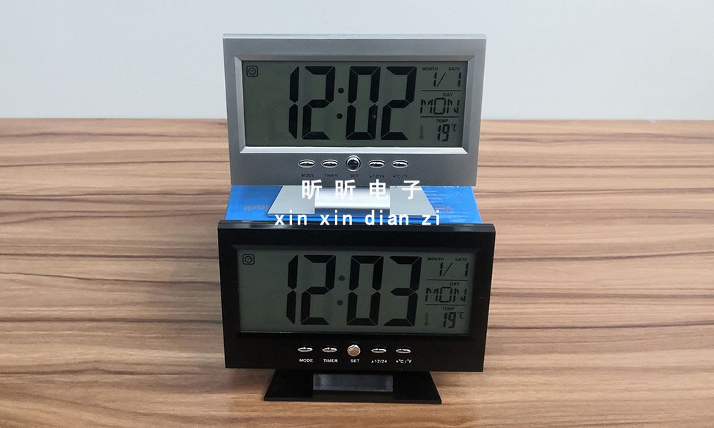 8082N perpetual calendar clock, voice-controlled clock, induction electronic clock alarm clock pic 5