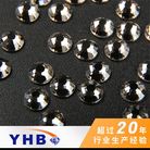 YHB厂家直销纺织辅料仿奥钻ss10胶底浅透明灰烫钻3mm箱包装饰彩钻
