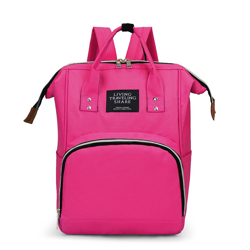 跨境双肩大容量妈咪包便携式户外多功能妈妈包婴儿收纳包详情图7