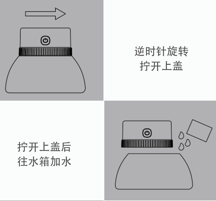 G1新款加湿器USB迷你车载加湿器超声波雾化器室水加消毒水加湿器详情图7