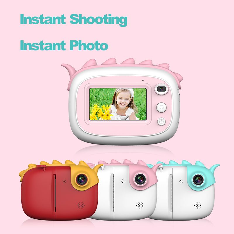Cross-Border A6 Small SLR Touch Polaroid 2800W Cartoon Children's Camera Toy thumbnail