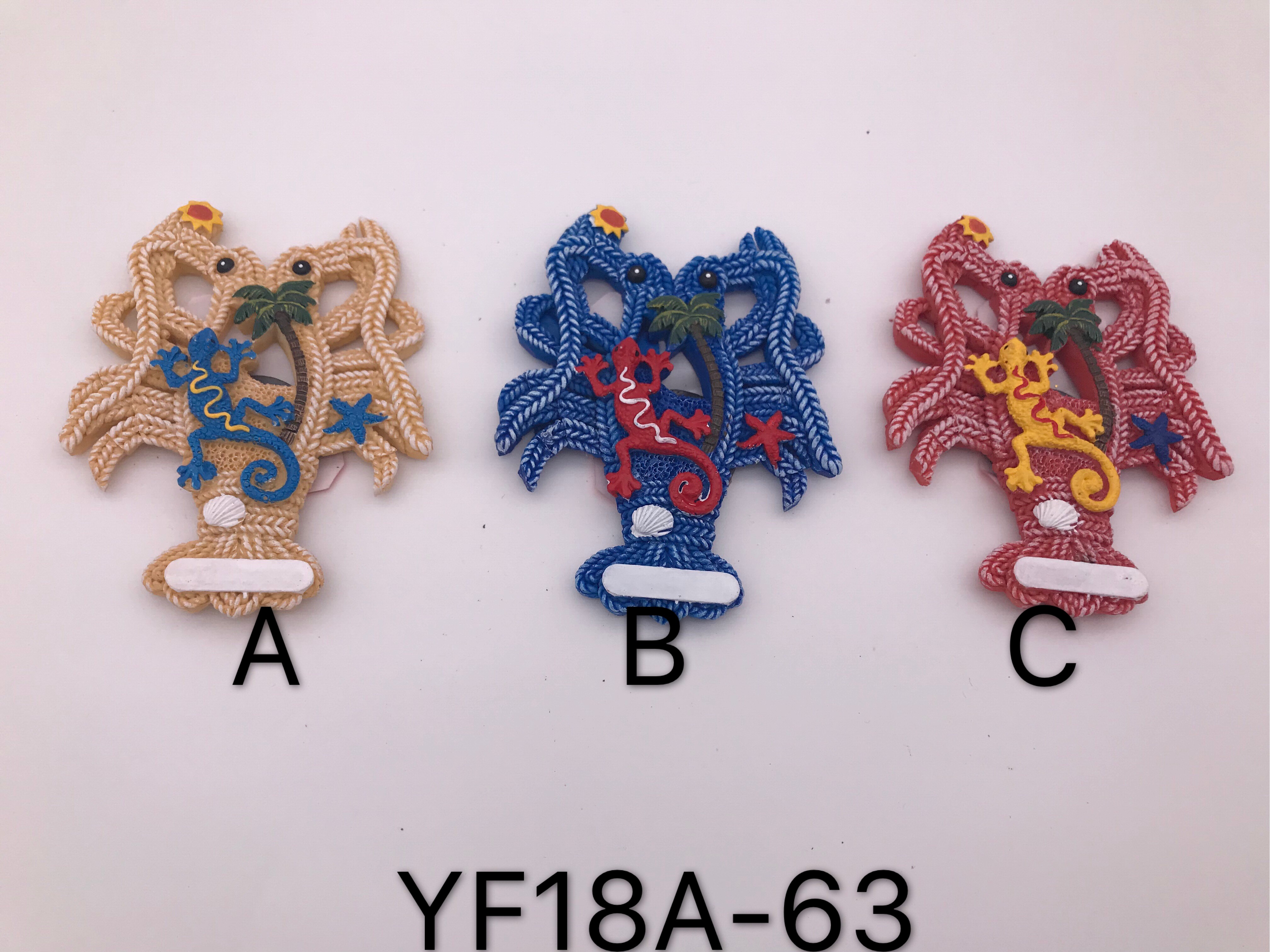 Rope woven fridge magnets 8 detail image 6