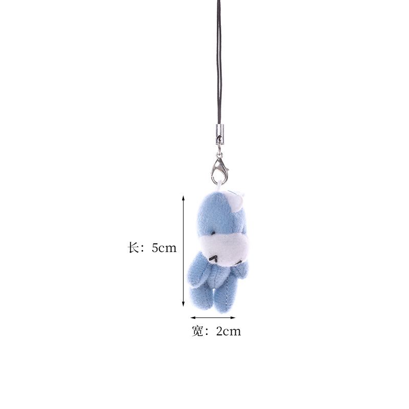 Pendant dolls, key chains, gifts, creative keychains for women, small pendants, cartoon animals, wholesale in stock, direct supply Item Picture
