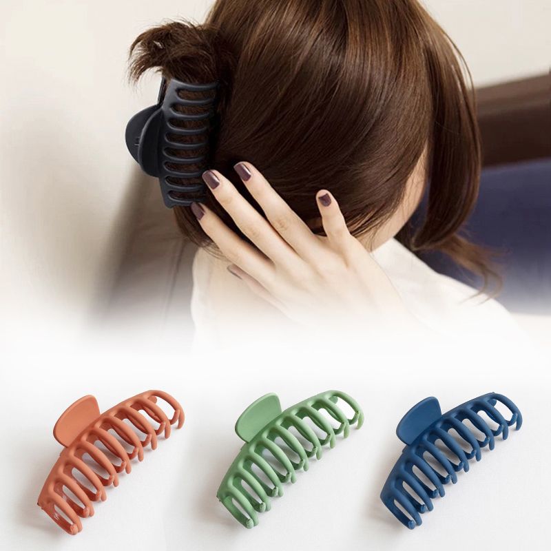 Large Japanese and Korean hair clips, Korean hair clips, women's headwear, face wash hair clips, adult top clips, ins hair accessories, back of the head hair clips