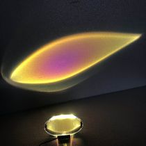 Crystal lamp Bedroom creative simple decoration living room bed LED projection lamp atmosphere lamp