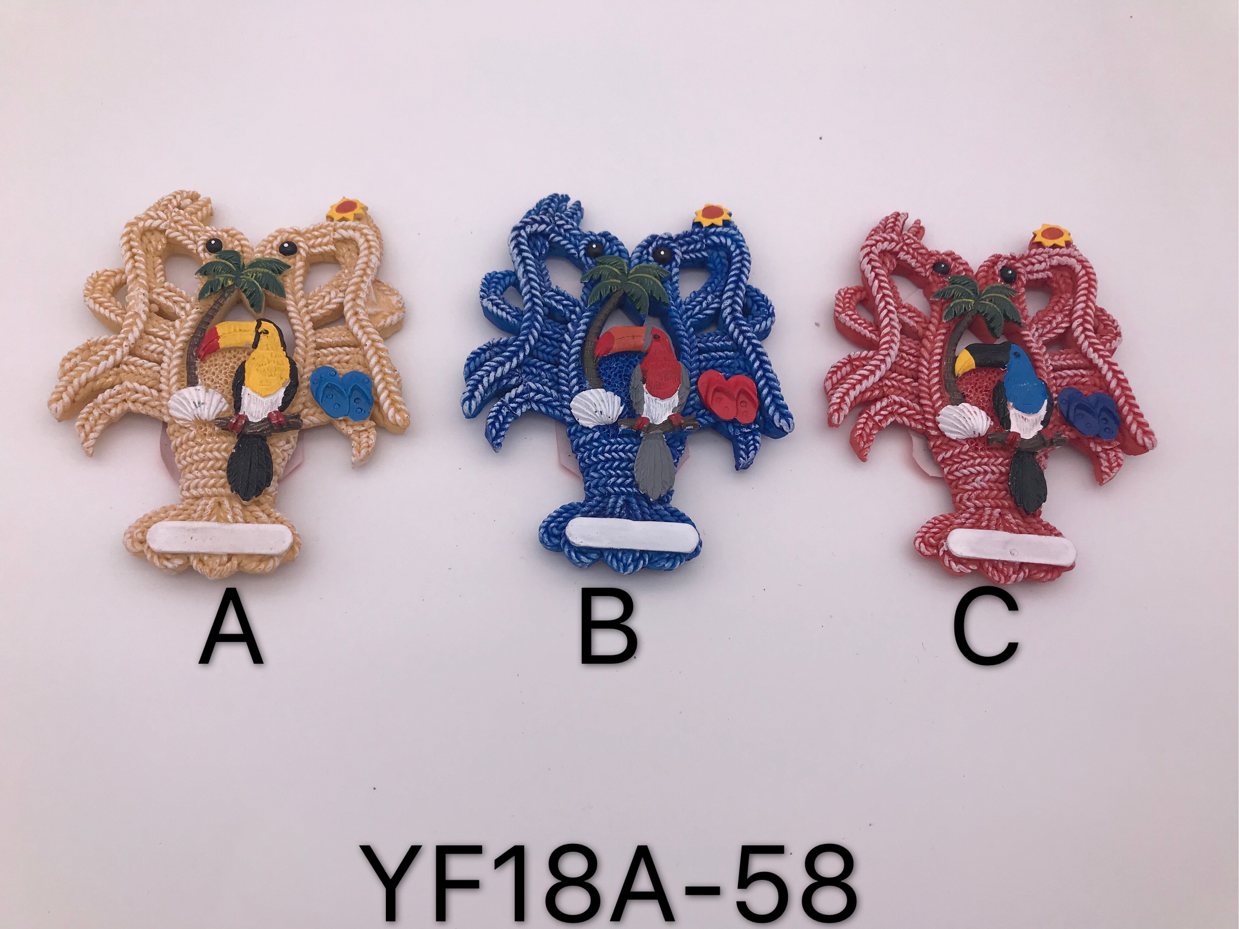 Rope woven fridge magnets 8 detail image 1