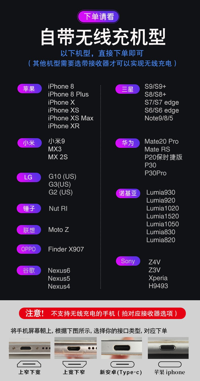 新款智能红外感应车载无线充 魔夹R2车载支架手机无线充电器快充详情图1