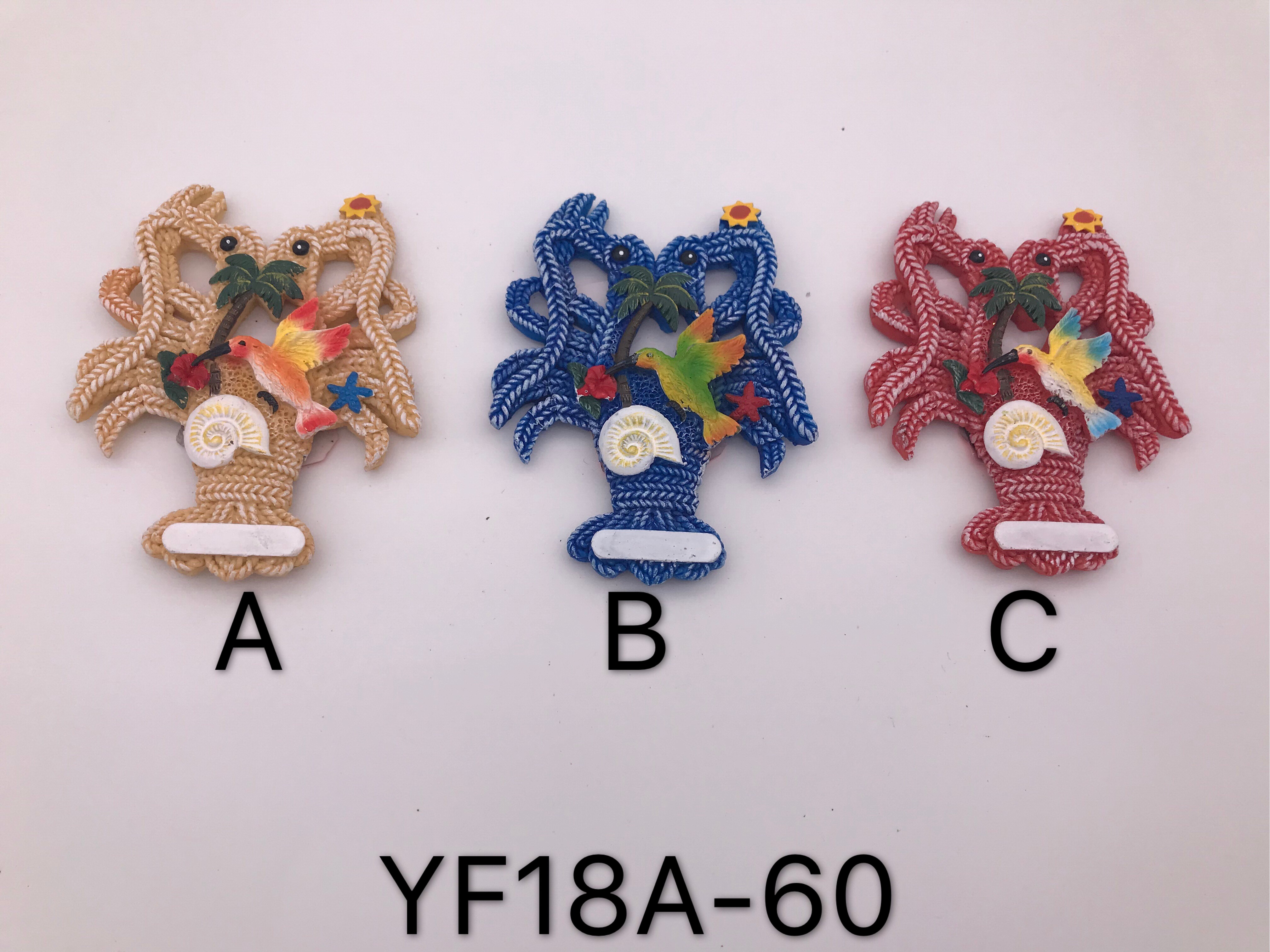 Rope woven fridge magnets 8 detail image 2