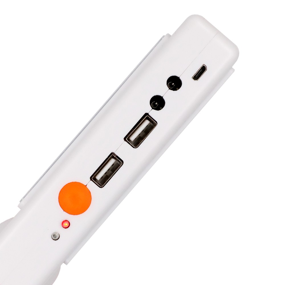  强光手电筒太阳能探照灯电灯可充电手提远射家用便携应急户外详情图4