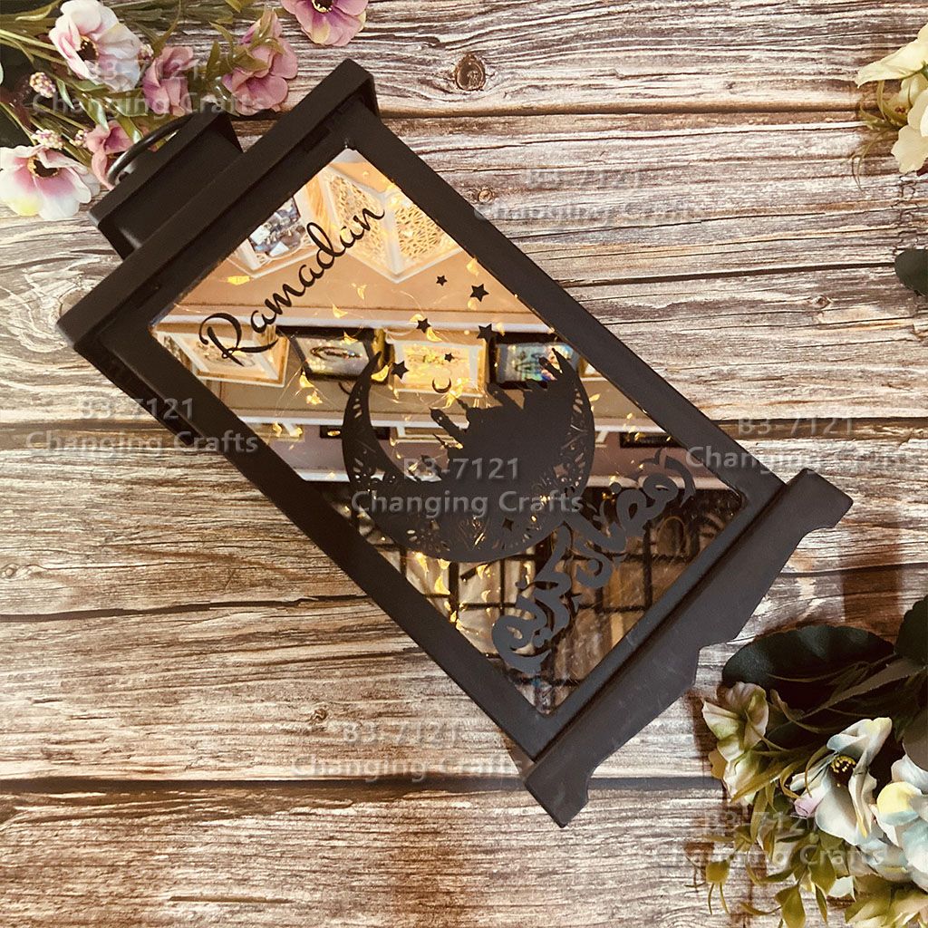 ramadan LED outdoor lawn garden Christmas usb Halloween Ramadan plastic candle wind lamp Application Scenario