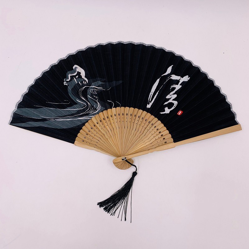 日韩式女扇  优质折扇  *古风折扇  镂空*日式和风扇*  竹质折叠扇子  批发详情图2