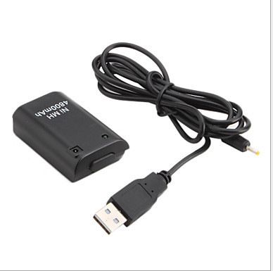 XBOX360 Battery +USB Cable XBOX360 Battery Set XBOX360 Controller battery Rechargeable battery