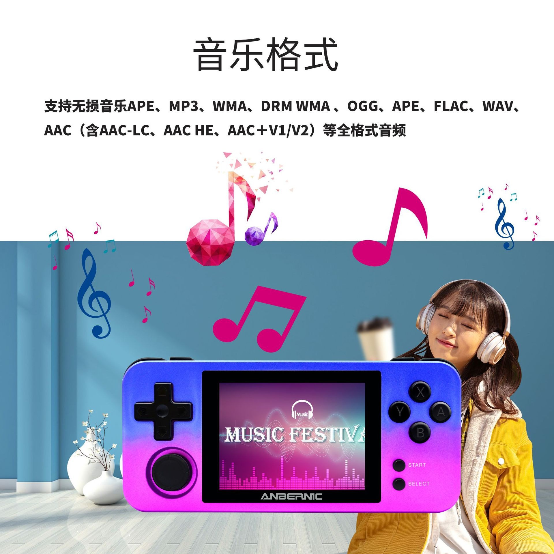 RG280M精致小巧掌上游戏机合金外壳IPS全贴合开源掌机详情图4