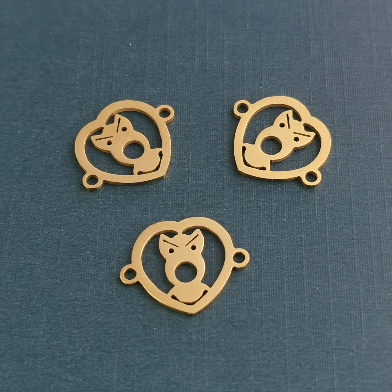 2021 New style simple and retro jewelry bracelet, stainless steel heart-shaped owl pendant, adjustable bracelet for women wholesale detail image 2