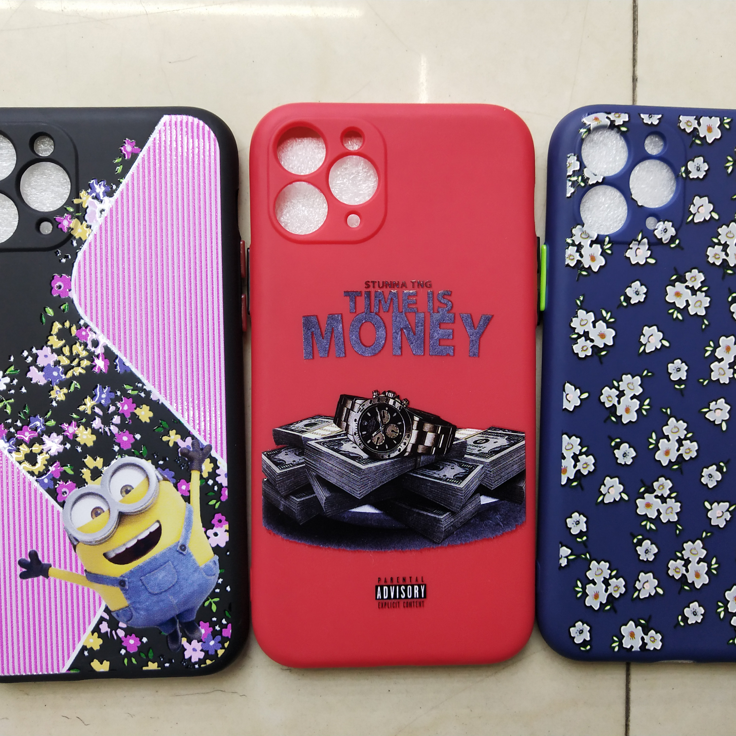 UV color printing color button mobile phone case